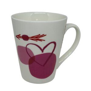 Starbucks 2016 Valentine’s Day Love & Light Mug Heart & Arrow Coffee Cup 4"x4.5"